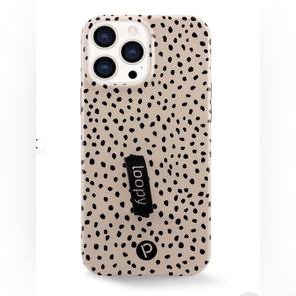 Loopy Case for iPhone 12 Pro Max- Mocha Dots - Picture 3 of 13